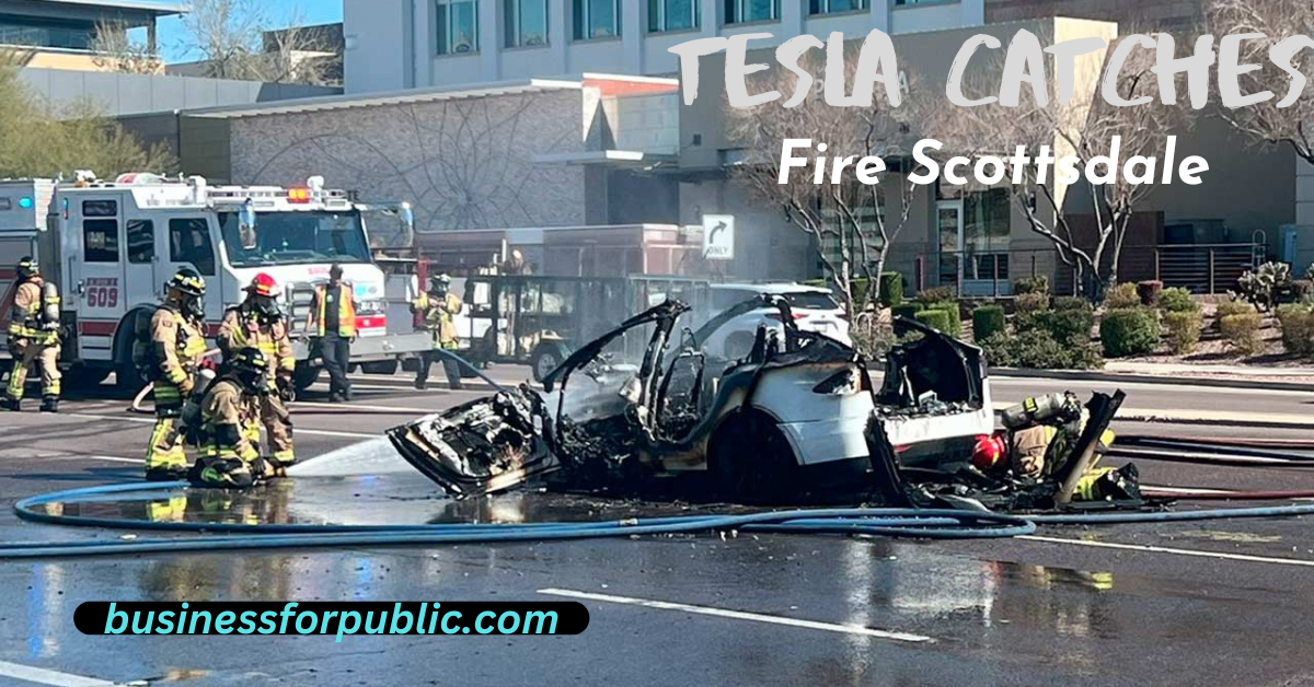 Tesla Catches Fire Scottsdale - Business for Public